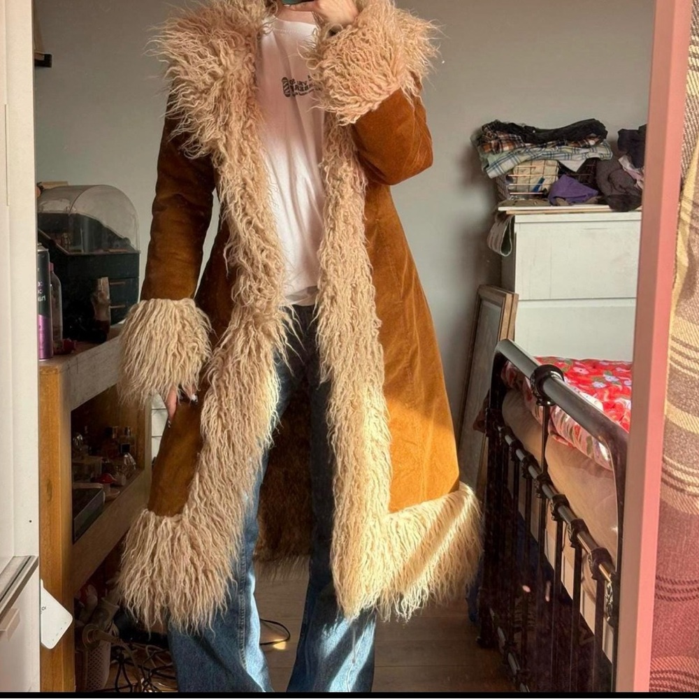 Women's Penny Lane suede coat